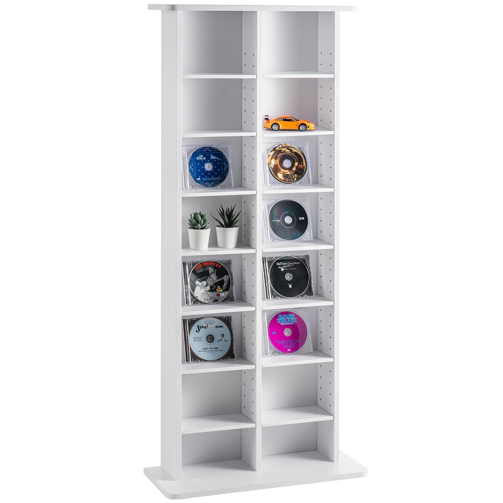 Medijos laikymo spinta VEVOR KLDS-03, 464 CD talpa