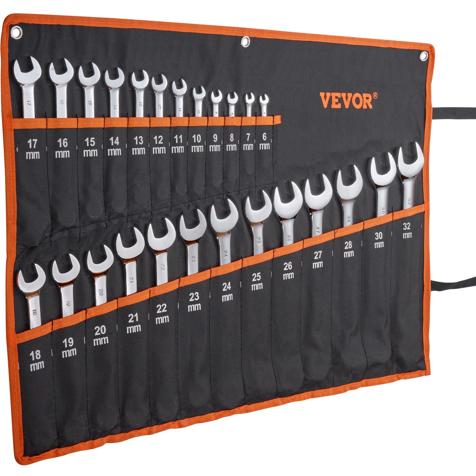 Kombinuotų raktų rinkinys VEVOR L0025B, 25 vnt. (6–32 mm)