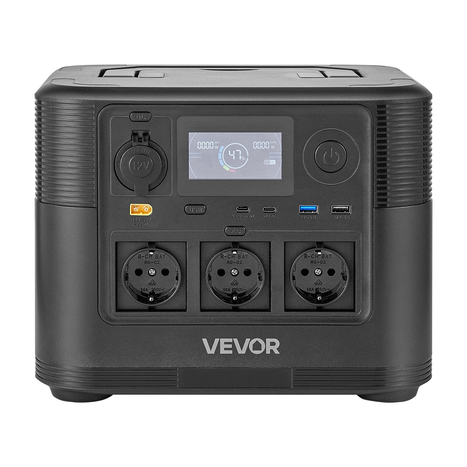 Nešiojama elektrinė su saulės baterija VEVOR M9, 1200W