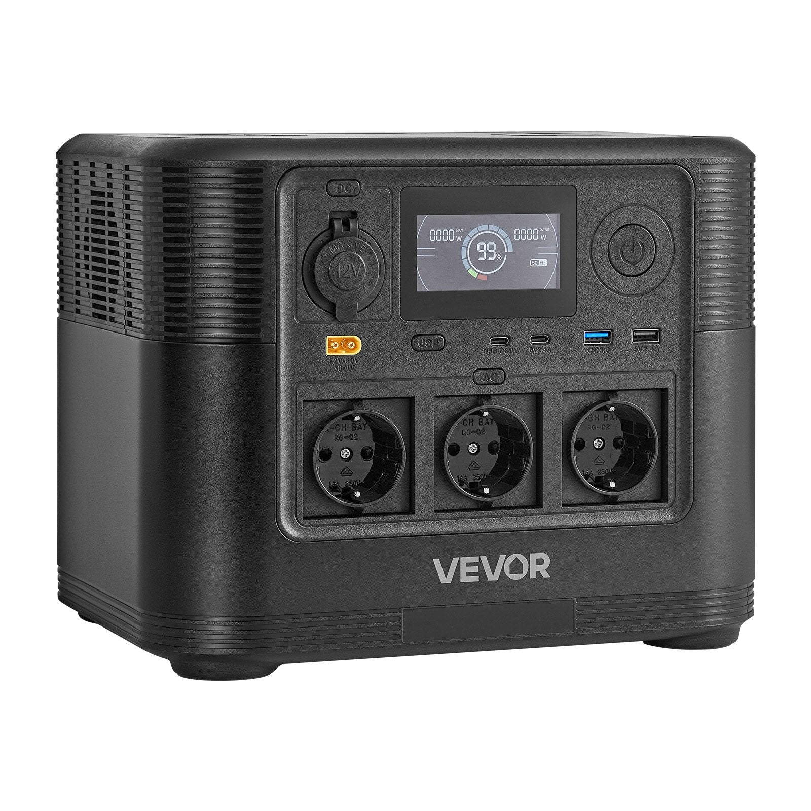 Nešiojama įkrovimo stotelė VEVOR M9, 1800W