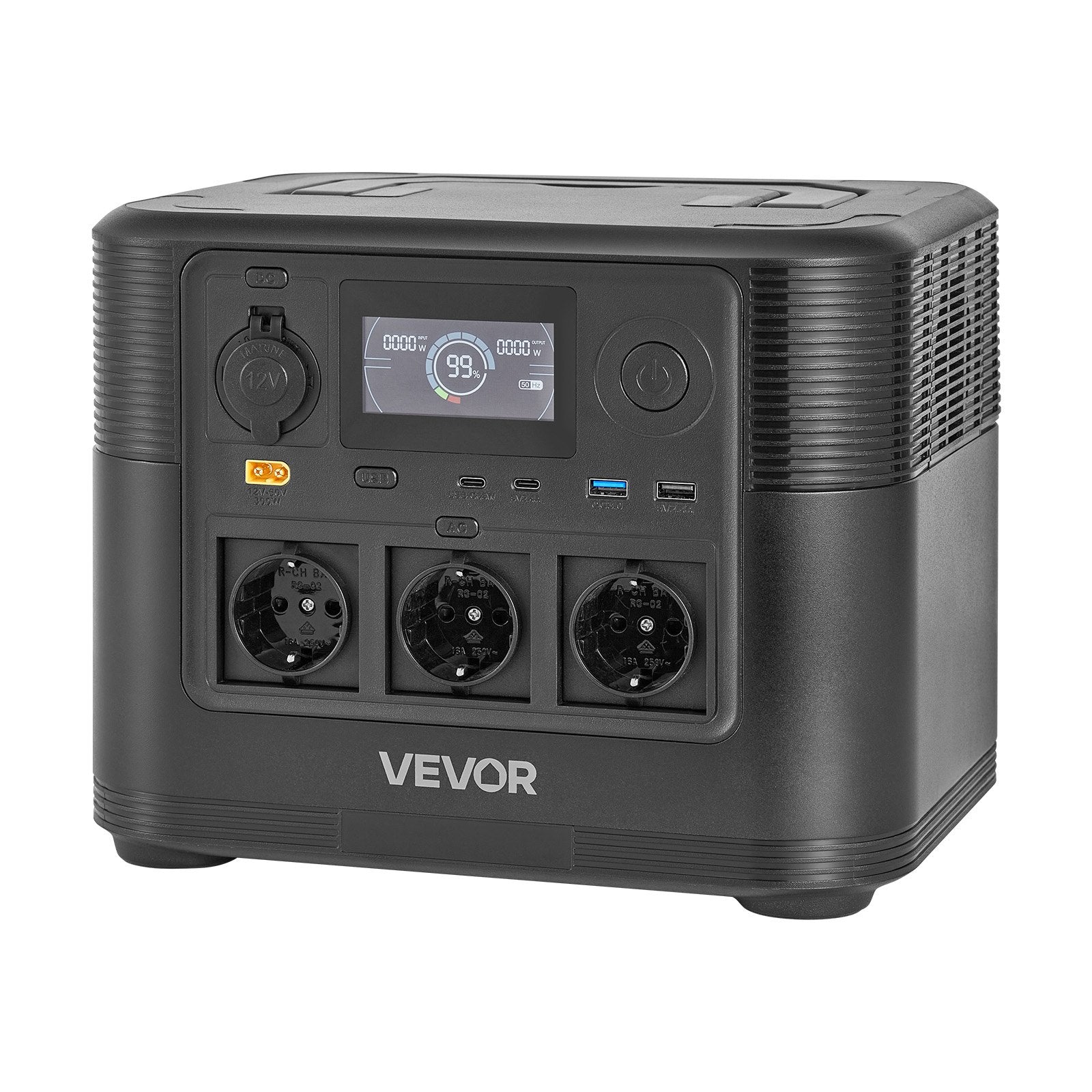 Nešiojama įkrovimo stotelė VEVOR M9, 1800W