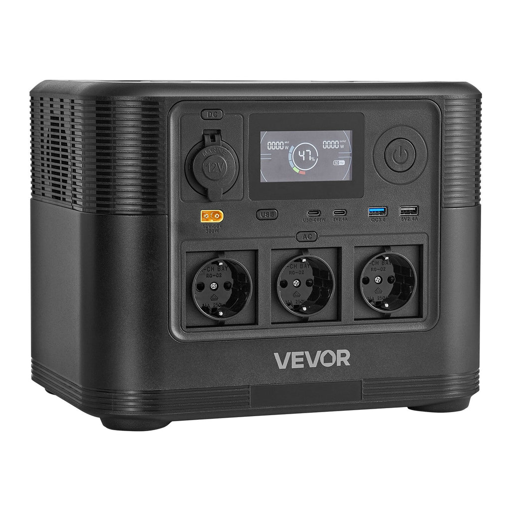 Nešiojama įkrovimo stotelė VEVOR M9, 1200W
