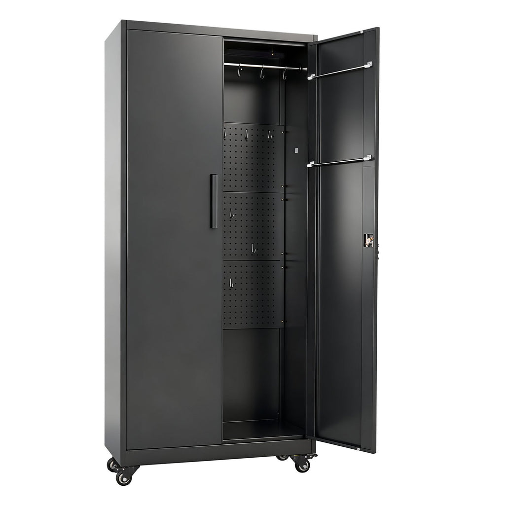 Metalinė daiktų saugojimo spinta VEVOR W124P250705, 179,5 cm aukščio