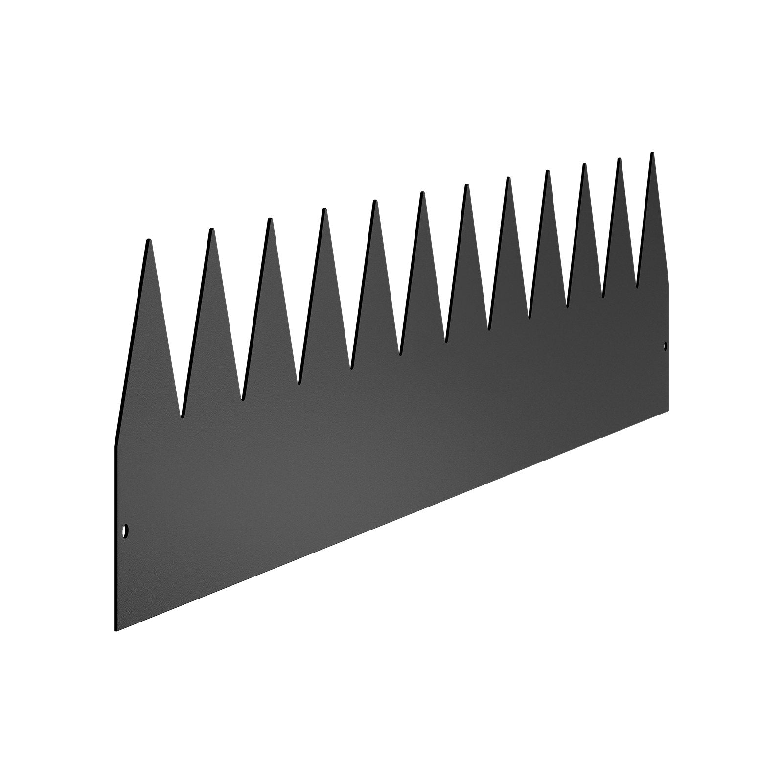 Plieniniai vejos atitvarai VEVOR ZY-40X8-4Black, 4 vnt.