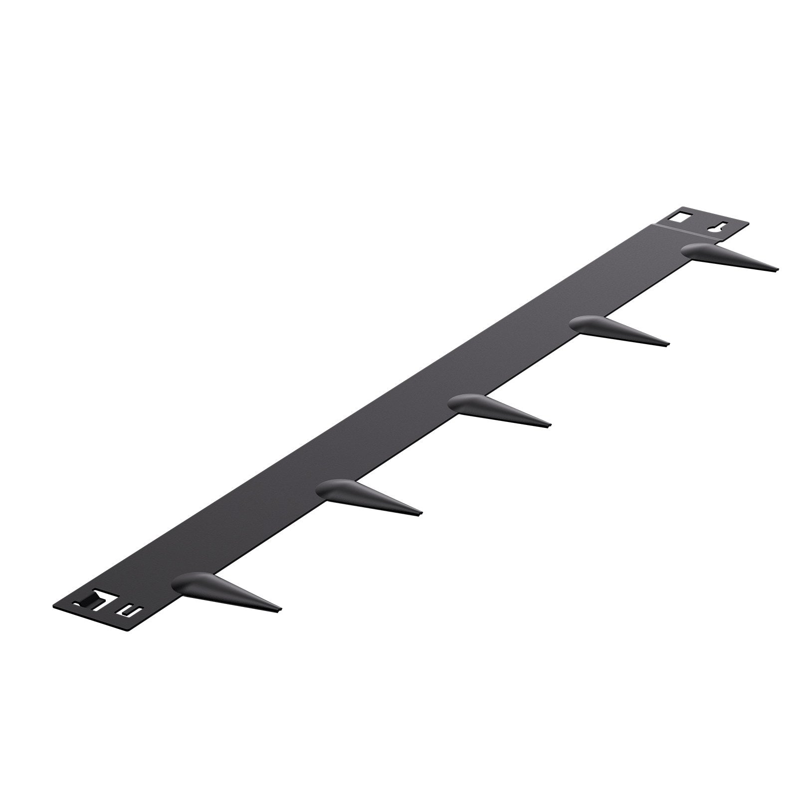 Plieniniai vejos apvadai VEVOR ZY-39X3-5Black, 5 vnt. komplektas