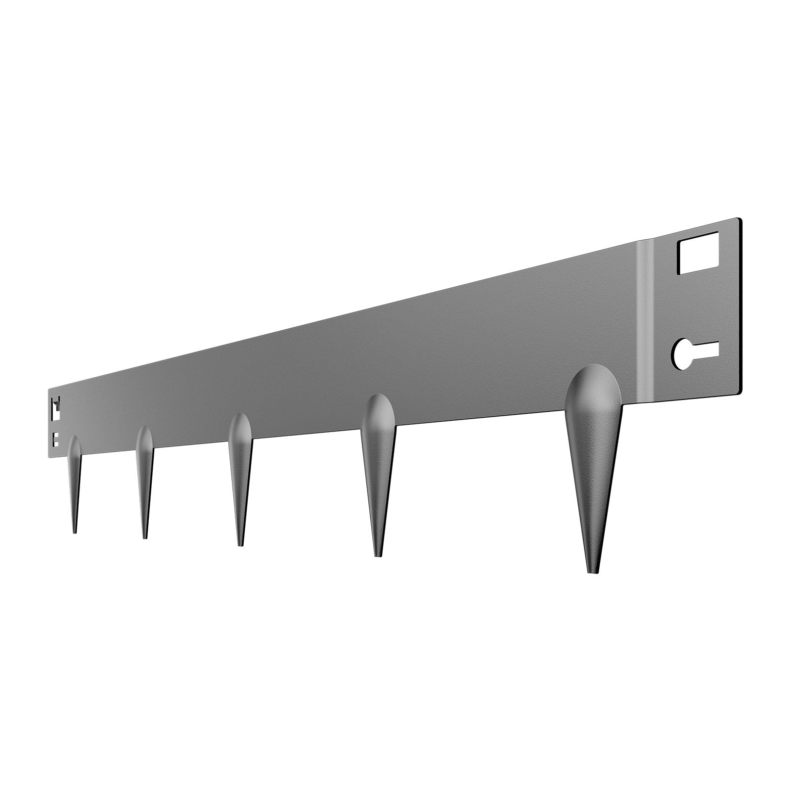 Plieniniai vejos apvadai VEVOR ZY-39X3-5Grey, 5 vnt. komplektas