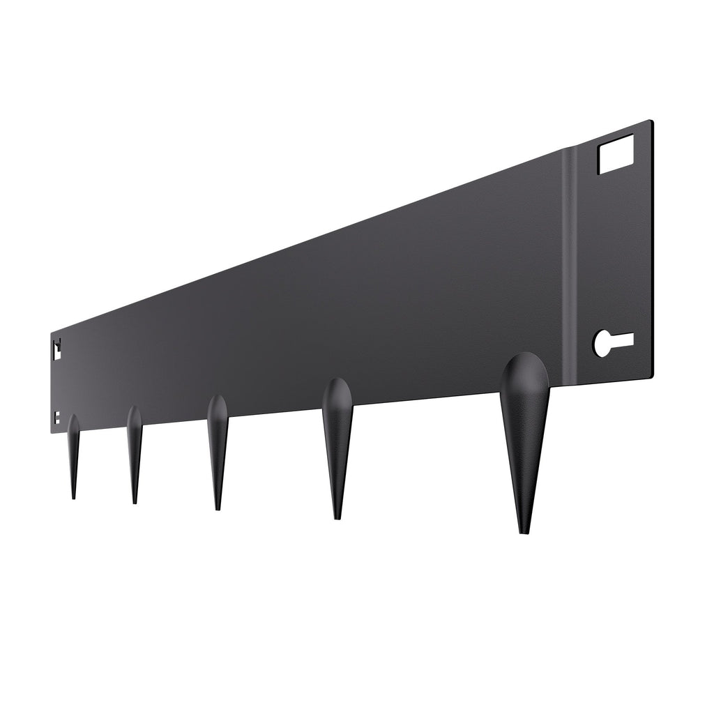 Plieniniai vejos atitvarai VEVOR ZY-39X5-5Black, 5 vnt. rinkinys