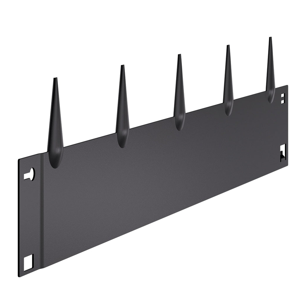 Plieniniai vejos atitvarai VEVOR ZY-39X5-5Black, 5 vnt. rinkinys
