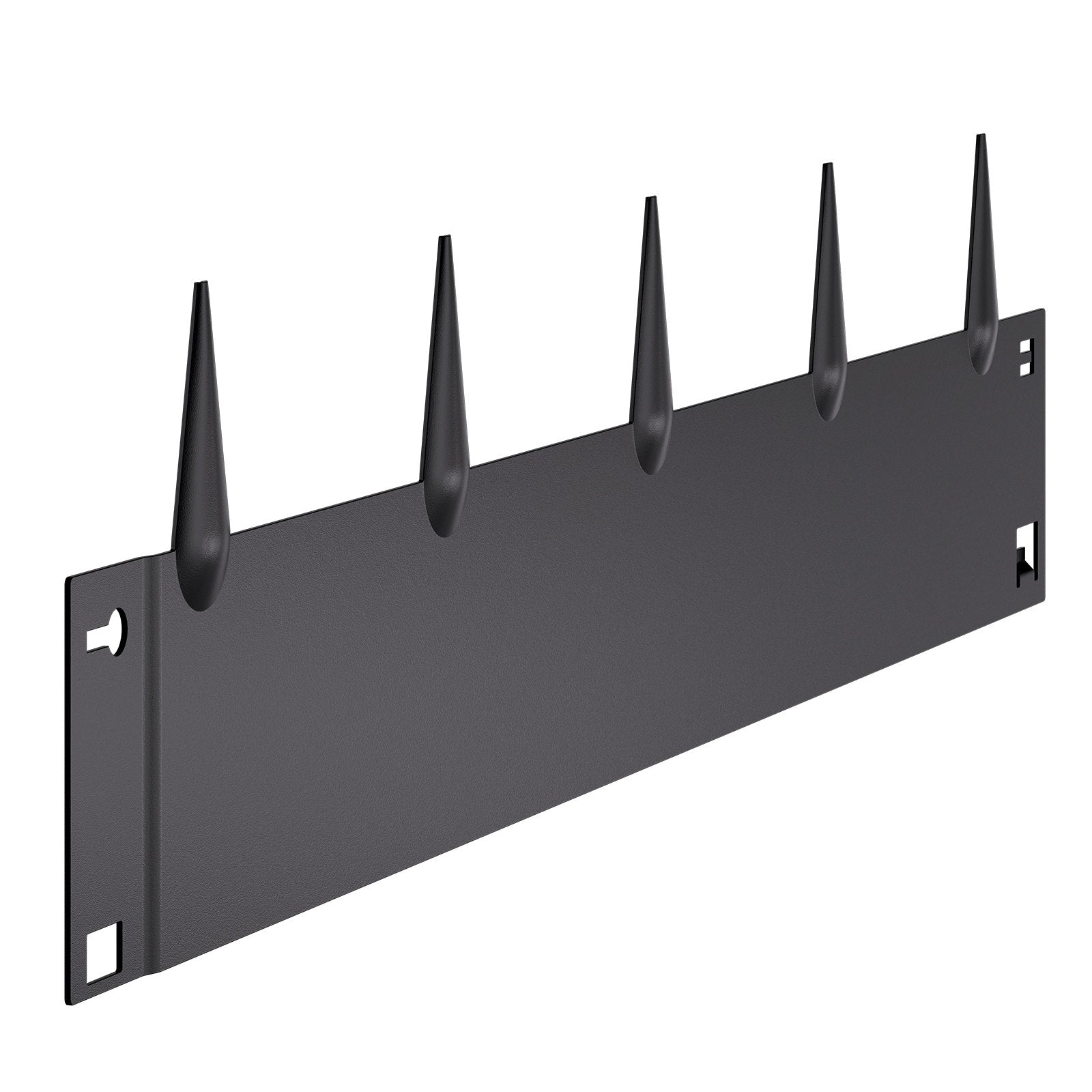 Plieniniai vejos atitvarai VEVOR ZY-39X5-5Black, 5 vnt. rinkinys