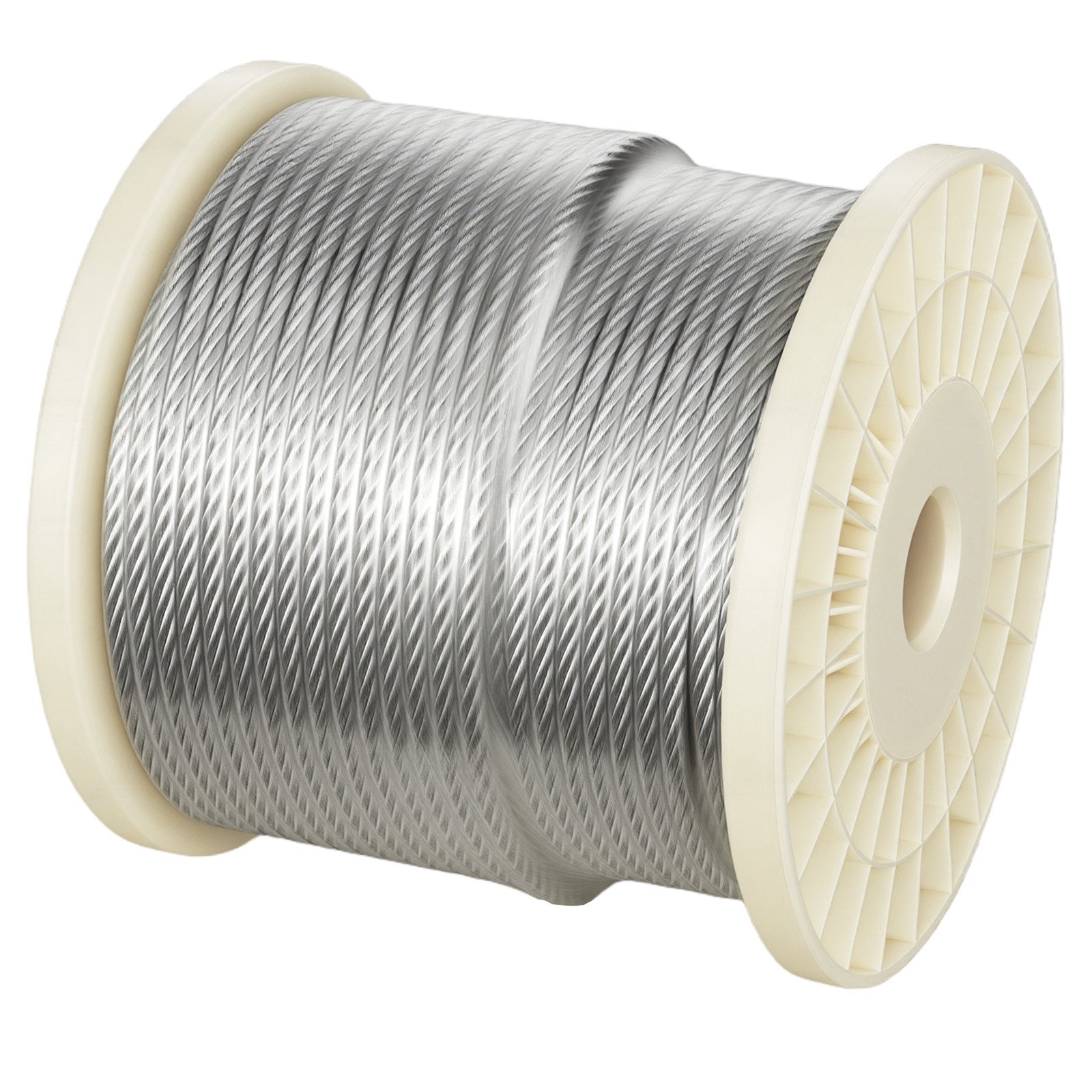 Plieninis trosas VEVOR QD001-018, 6,35 mm x 76,2 m