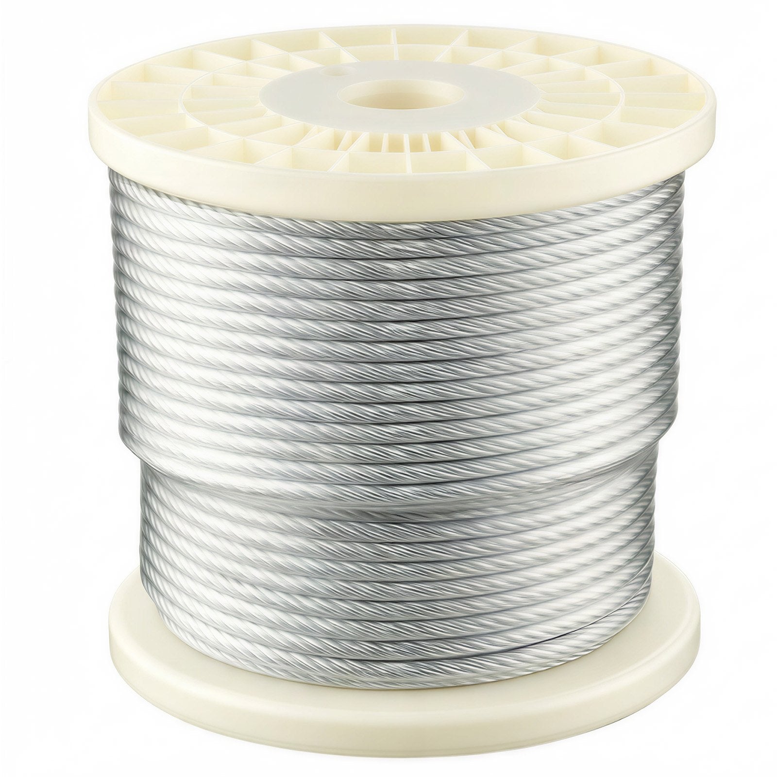 Plieninis trosas VEVOR QD001-018, 6,35 mm x 76,2 m
