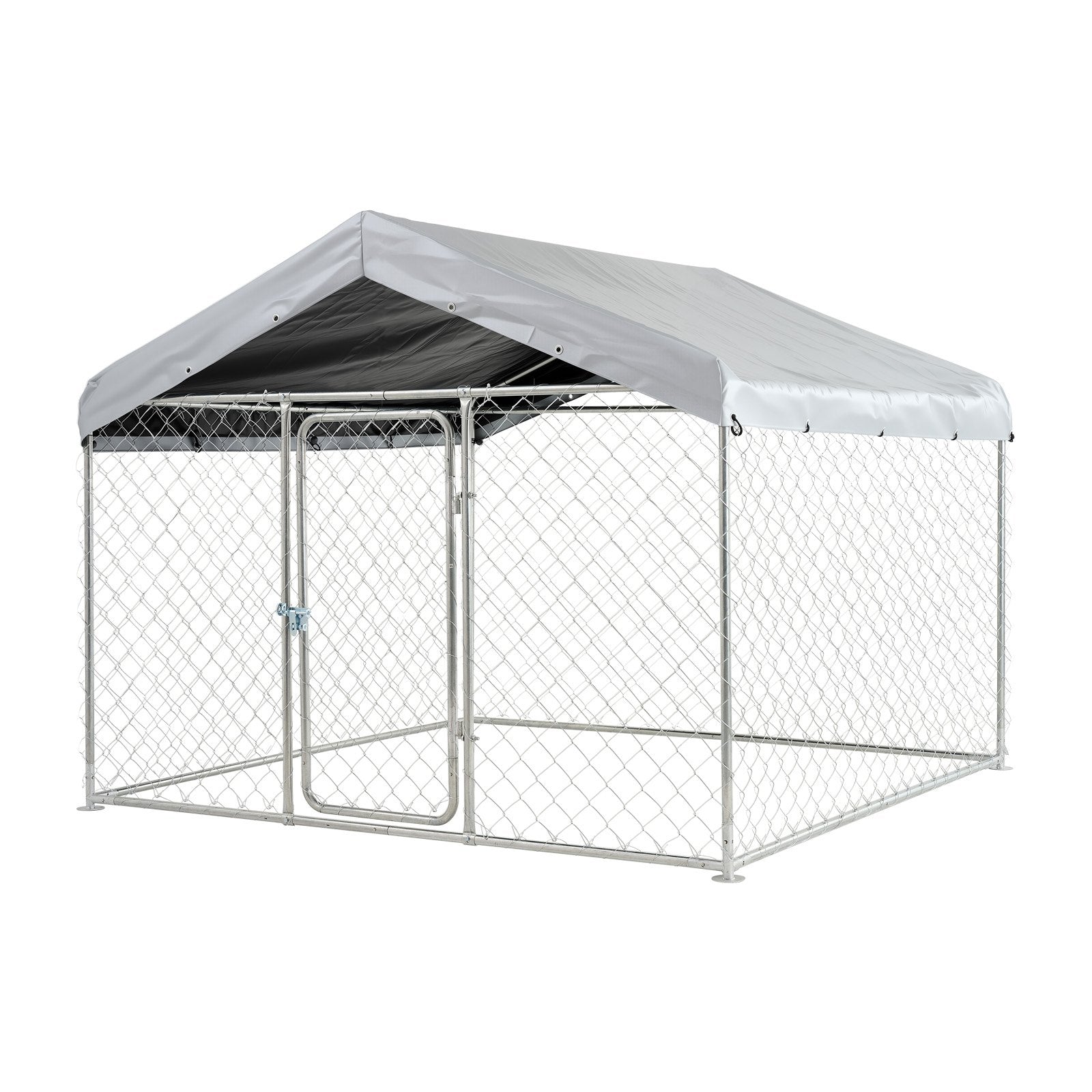 Lauko voljeras šunims VEVOR SKU2025004, 2 x 2 x 1,6 m