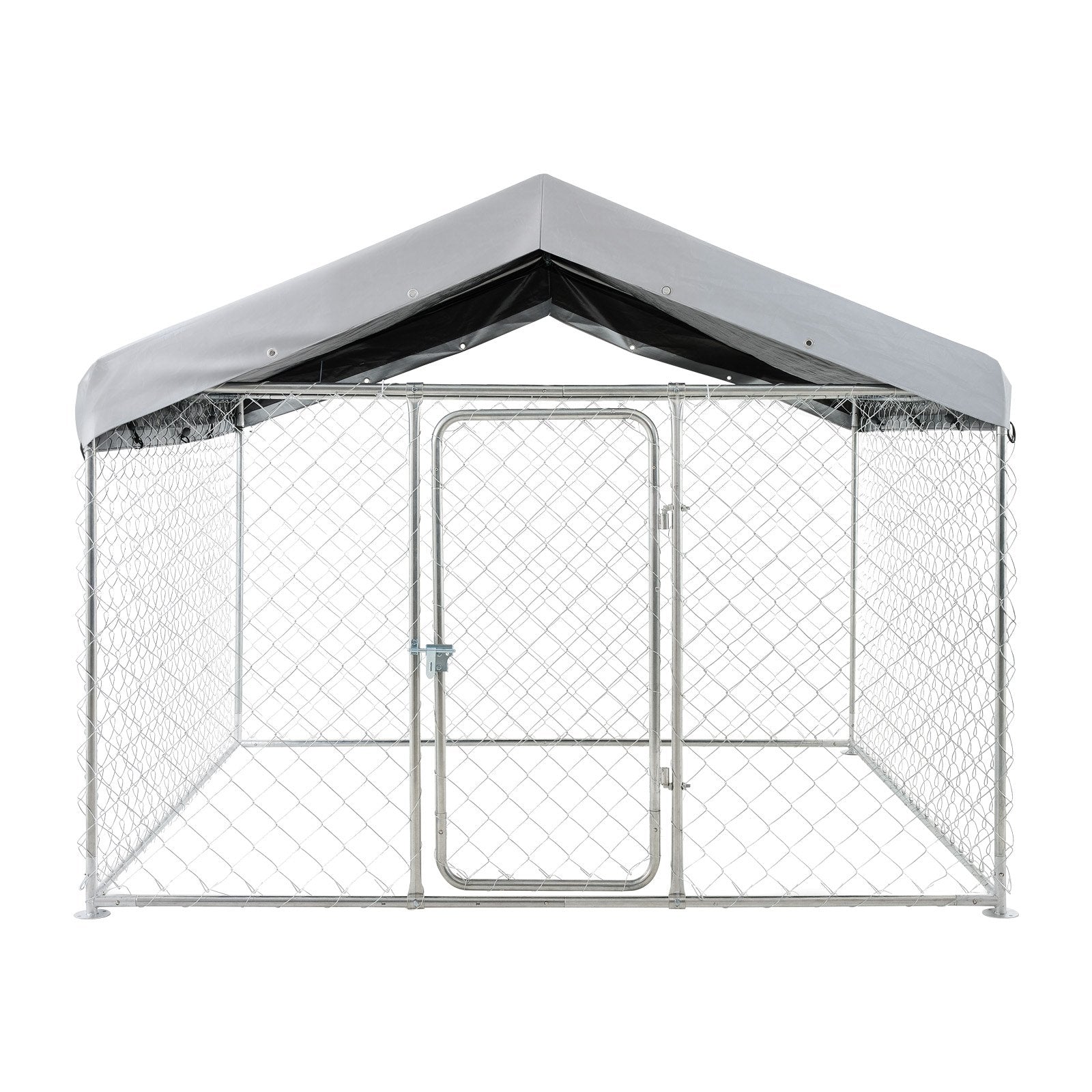 Lauko voljeras šunims VEVOR SKU2025004, 2 x 2 x 1,6 m