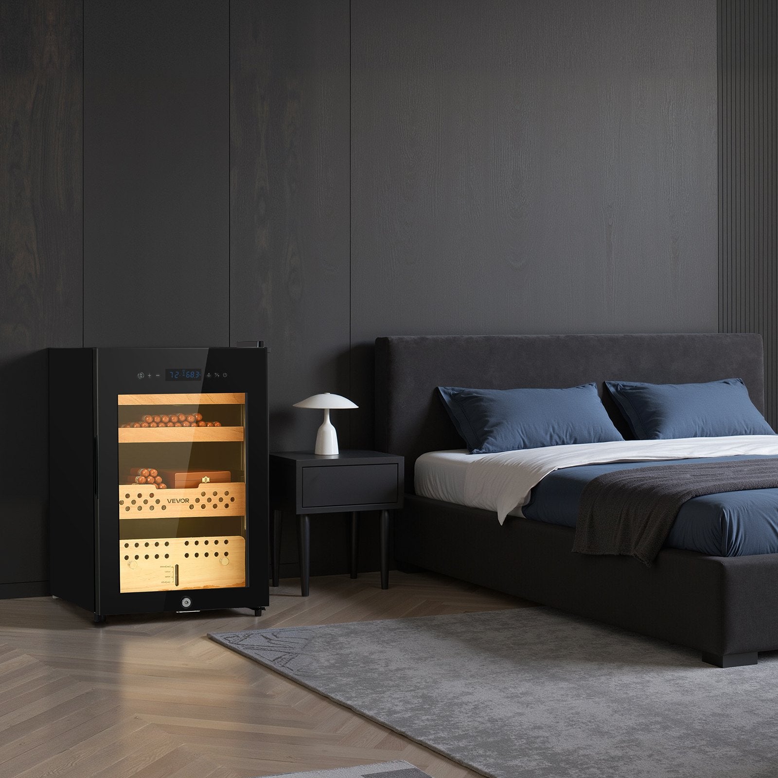 Elektrinis humidoras VEVOR JC-60, 60 l talpa