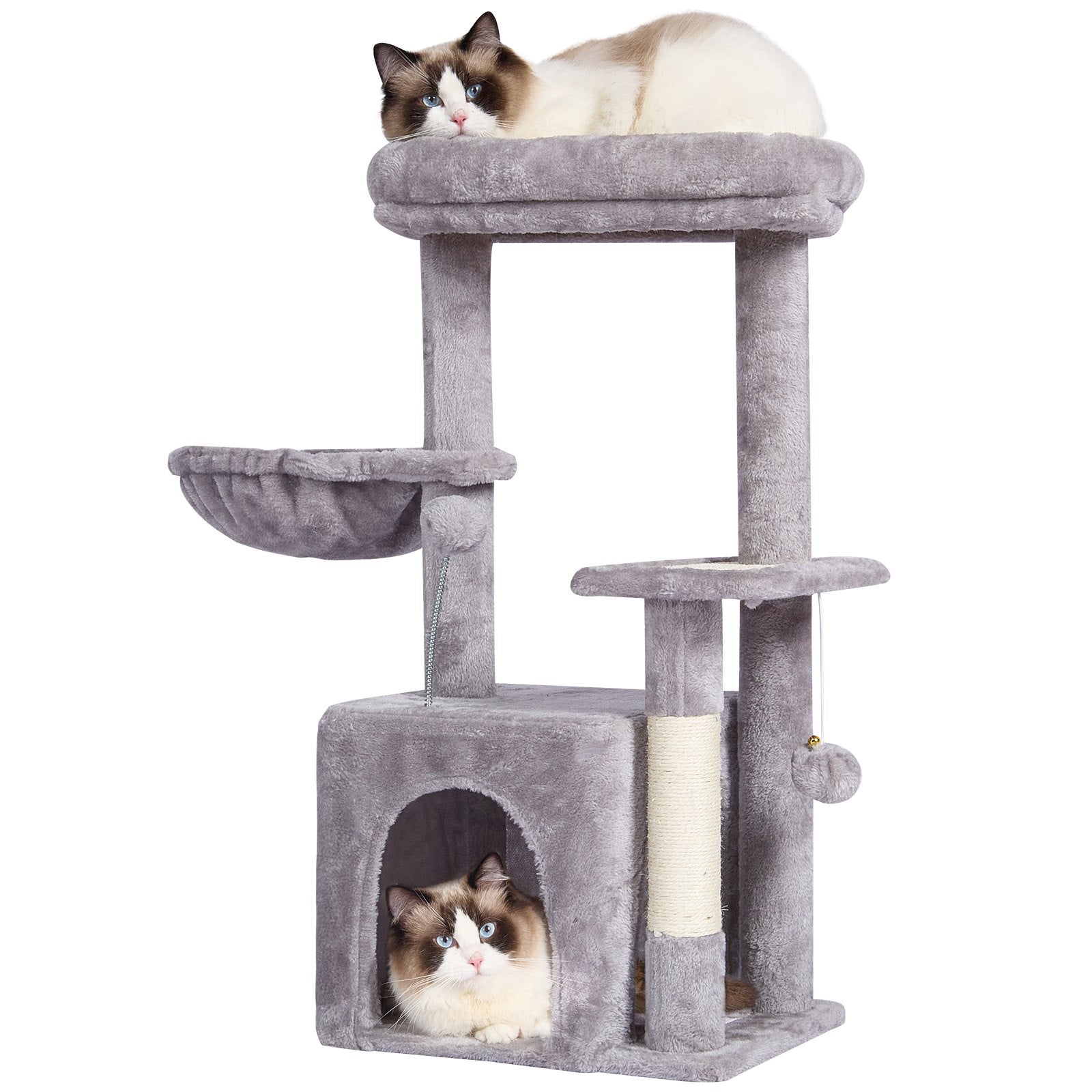 Draskyklė-namelis katėms VEVOR CAT789, 80 cm aukščio