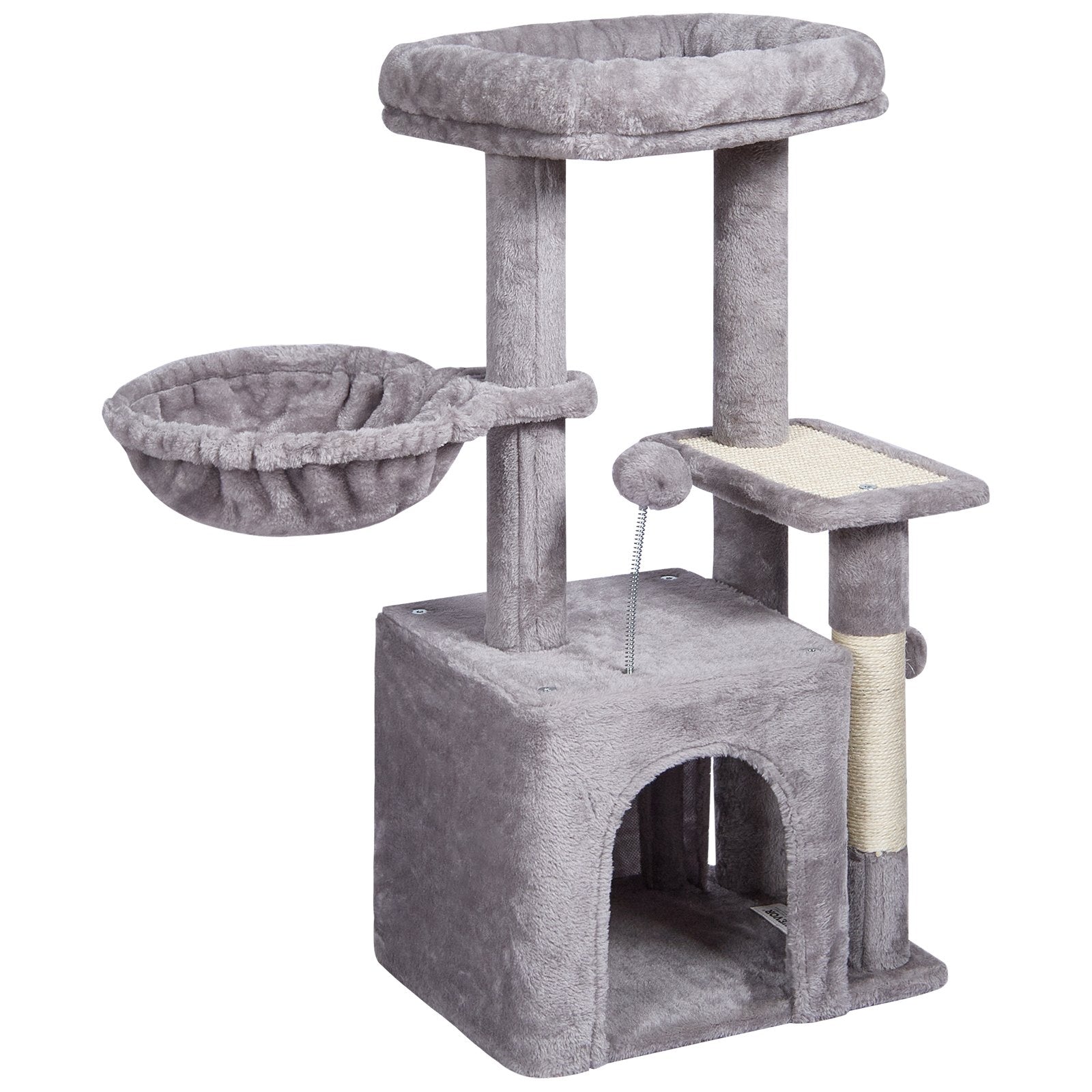 Draskyklė-namelis katėms VEVOR CAT789, 80 cm aukščio