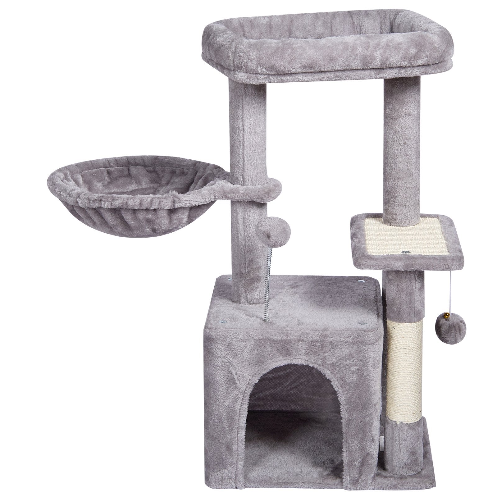 Draskyklė-namelis katėms VEVOR CAT789, 80 cm aukščio