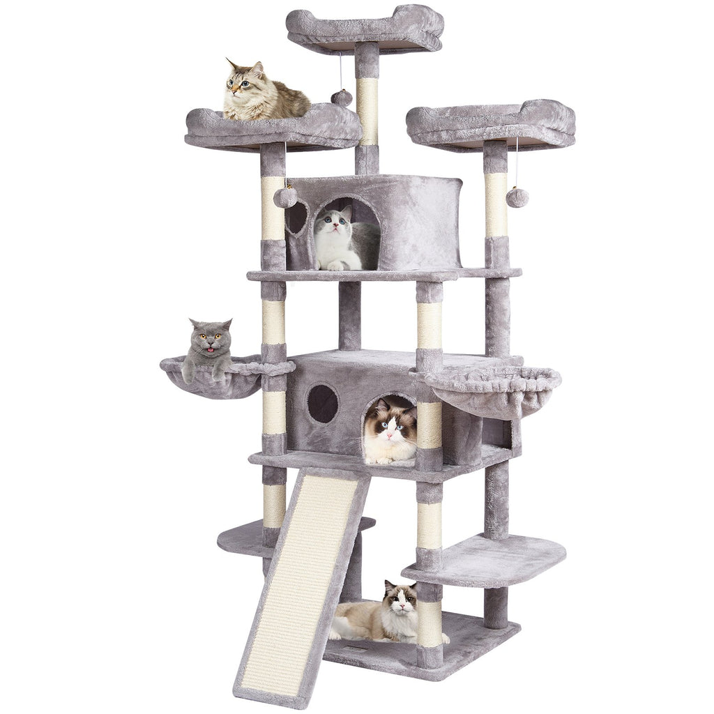 Draskyklė-namelis katėms VEVOR CAT796, 174 cm