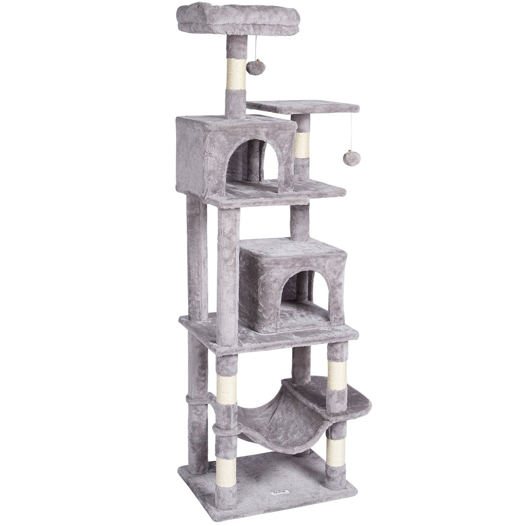 Draskyklė-namelis katėms VEVOR CAT793, 160 cm aukščio
