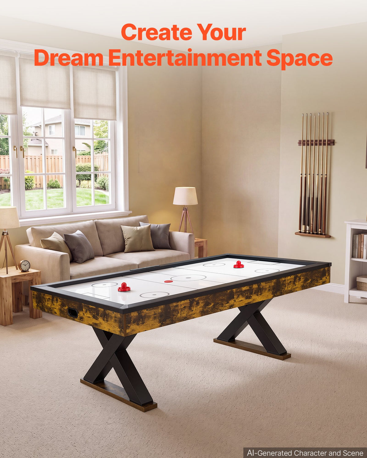 Oro ritulio stalas VEVOR SUA-8448HX, 213 cm ilgio