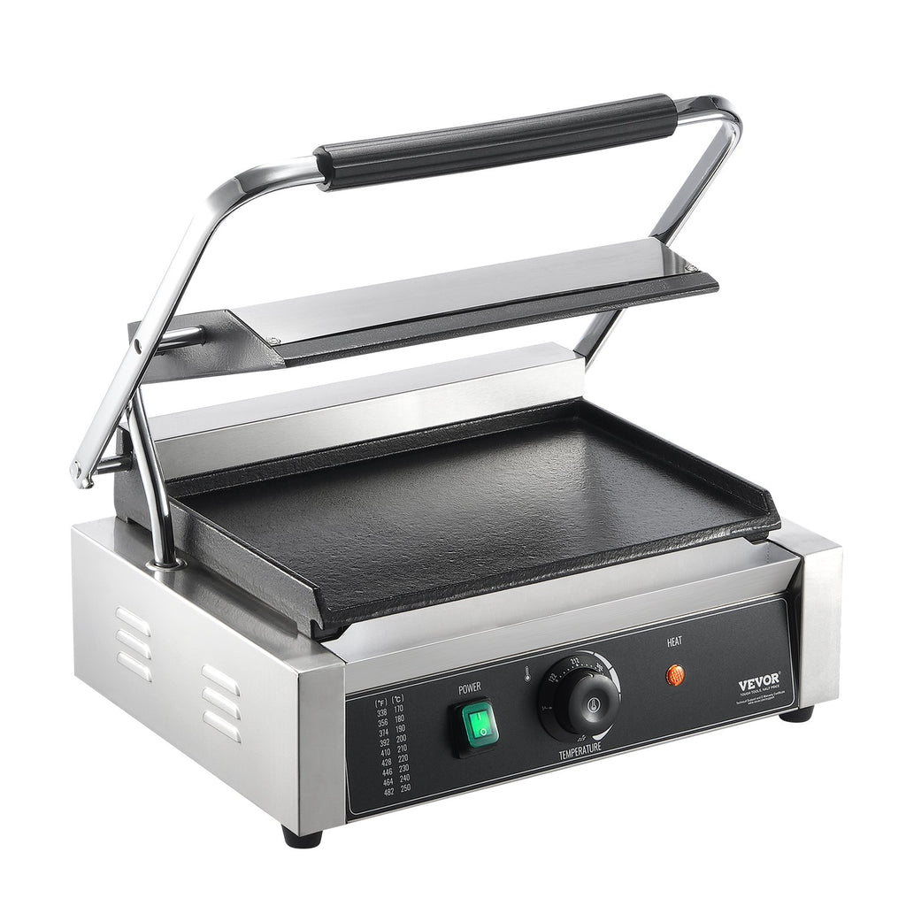 Kontaktinis grilis VEVOR HT-812, 2200 W