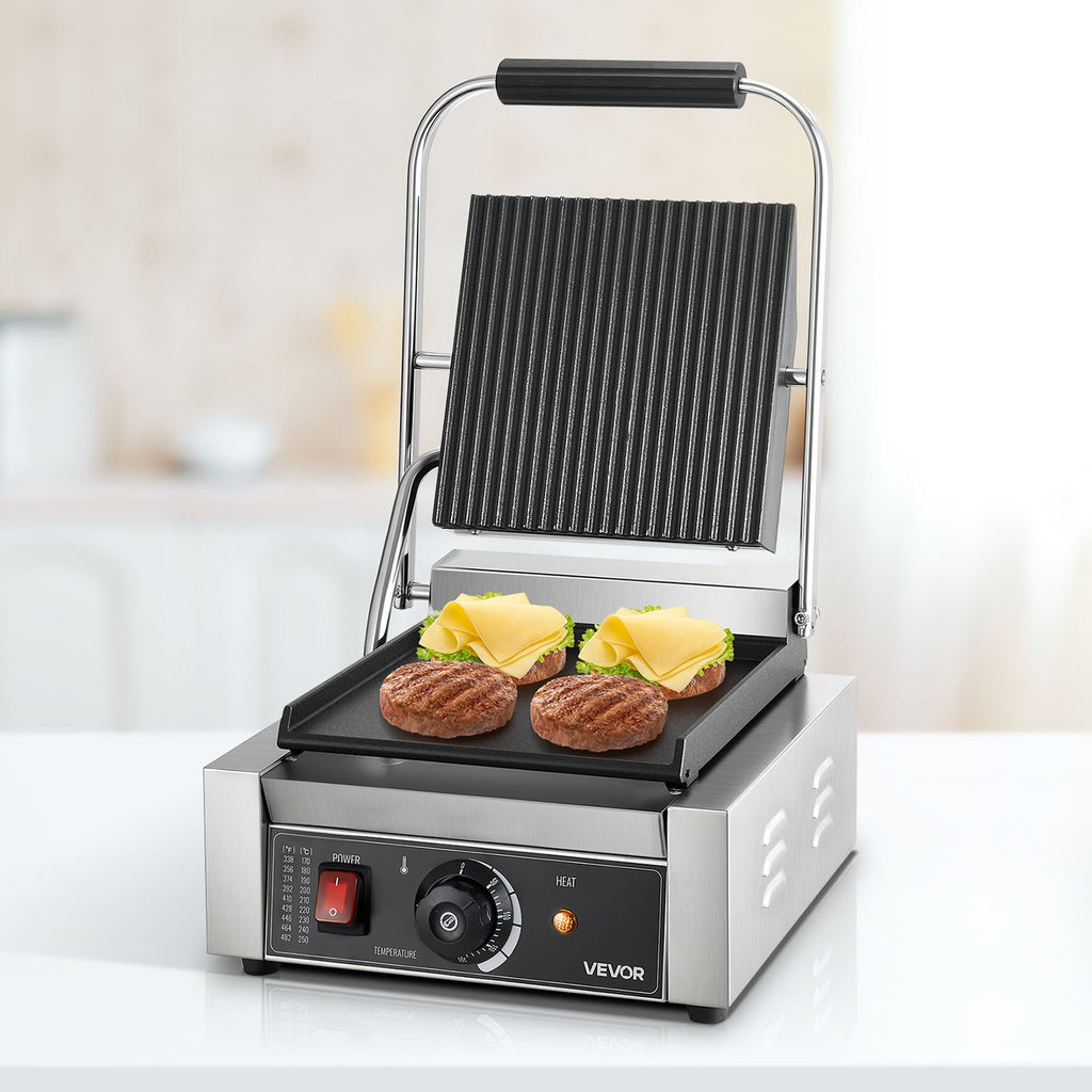 Kontaktinis grilis VEVOR YS-811C-EU, 1800 W