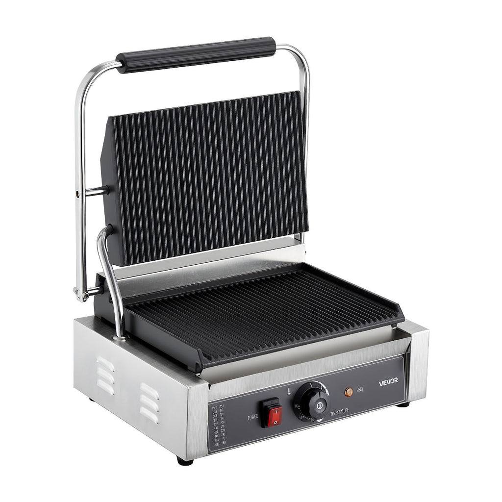 Profesionalus kontaktinis grilis VEVOR YS-812B-EU, 2200 W