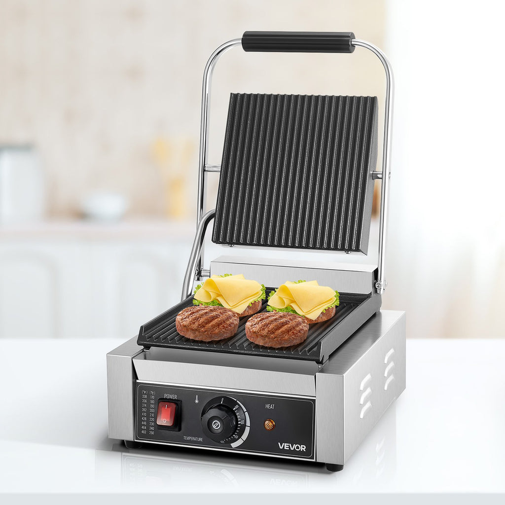 Profesionalus kontaktinis grilis VEVOR YS-811B-EU, 1800 W