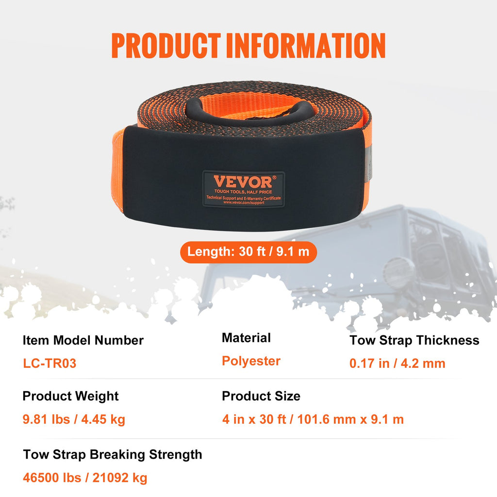 Vilkimo diržas VEVOR LC-TR03, 21 092 kg