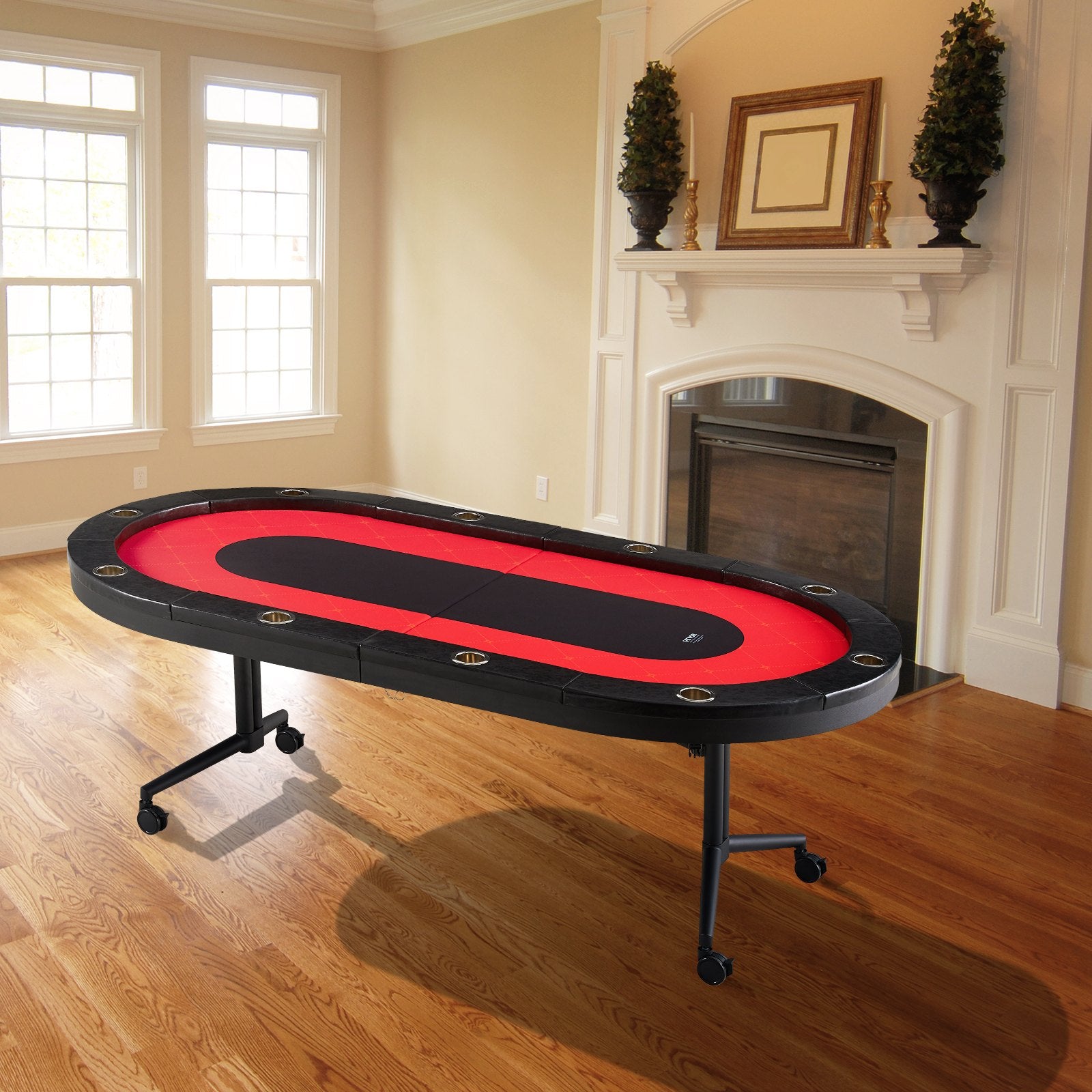Sulankstomas pokerio stalas VEVOR GT806, 229 cm