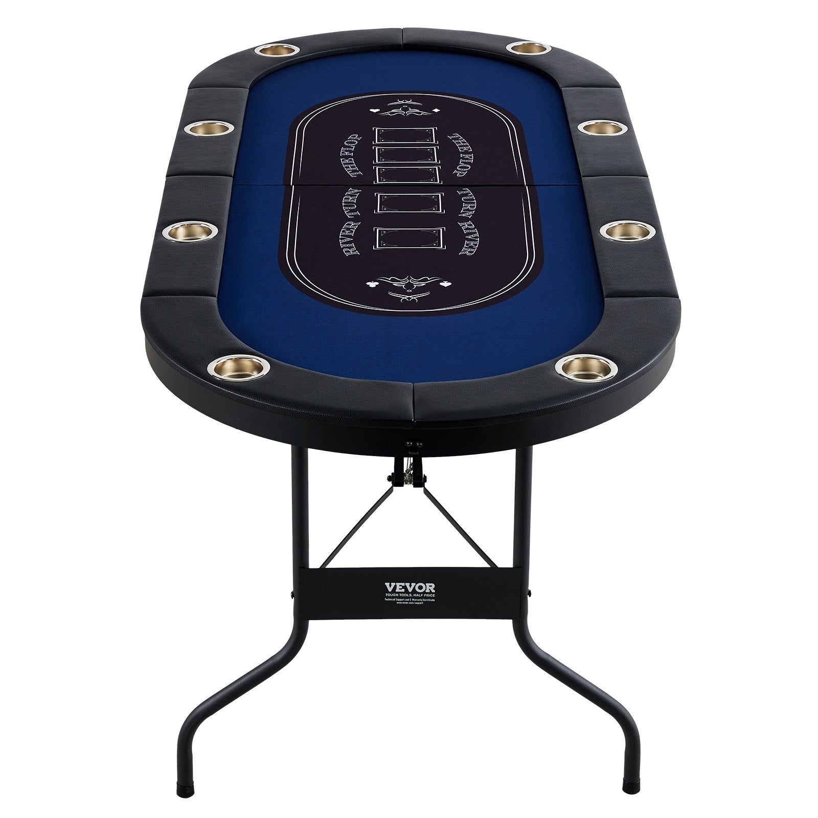 Sulankstomas pokerio stalas VEVOR SUS-7232, 1830 mm