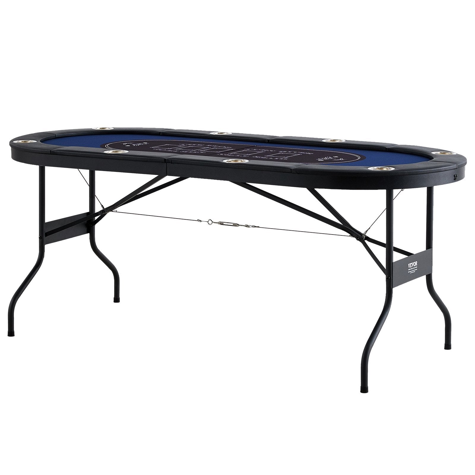 Sulankstomas pokerio stalas VEVOR SUS-7232, 1830 mm