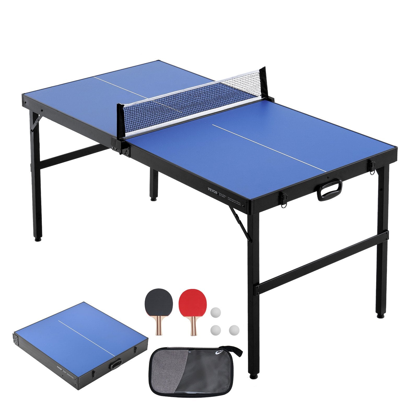 Stalo teniso stalas VEVOR VT001, sulankstomas