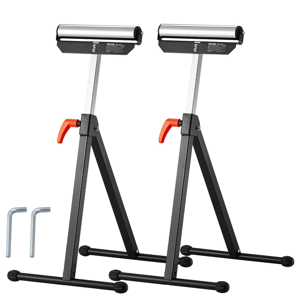 Atraminis stovas su ritinėliu VEVOR YH-RS004 (2 vnt.), 61 kg keliamoji galia