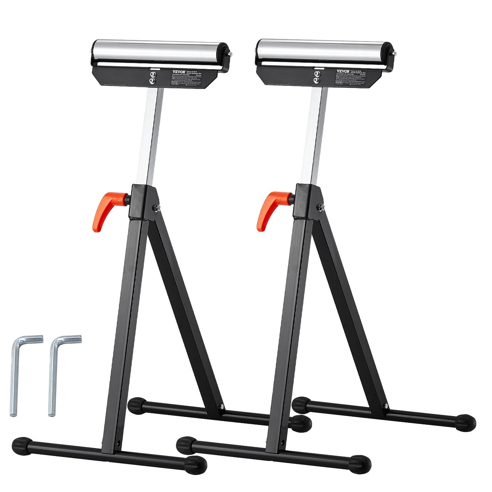 Atraminis stovas su ritinėliu VEVOR YH-RS004 (2 vnt.), 61 kg keliamoji galia