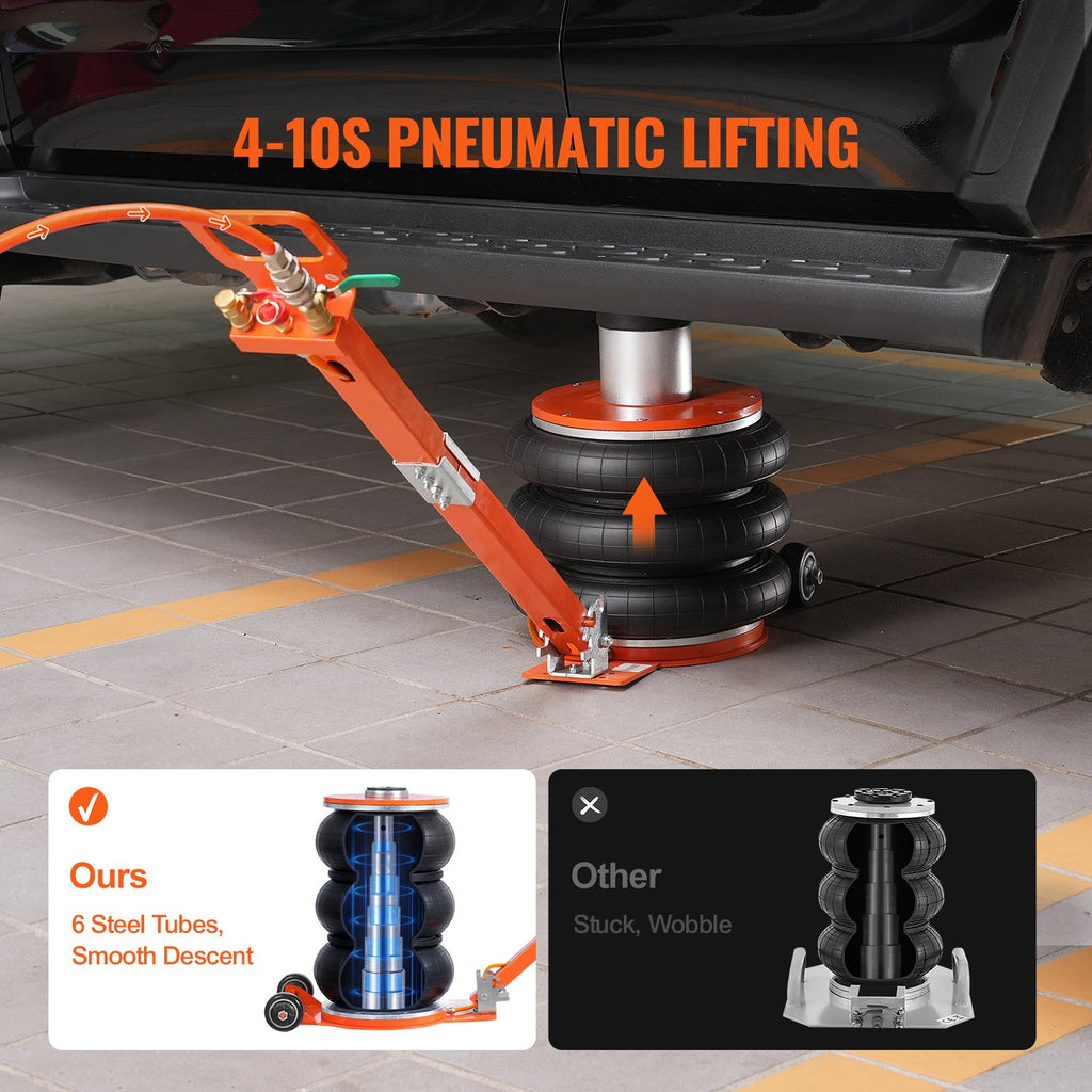 Pneumatinis domkratas VEVOR ZG-A+, 5 t