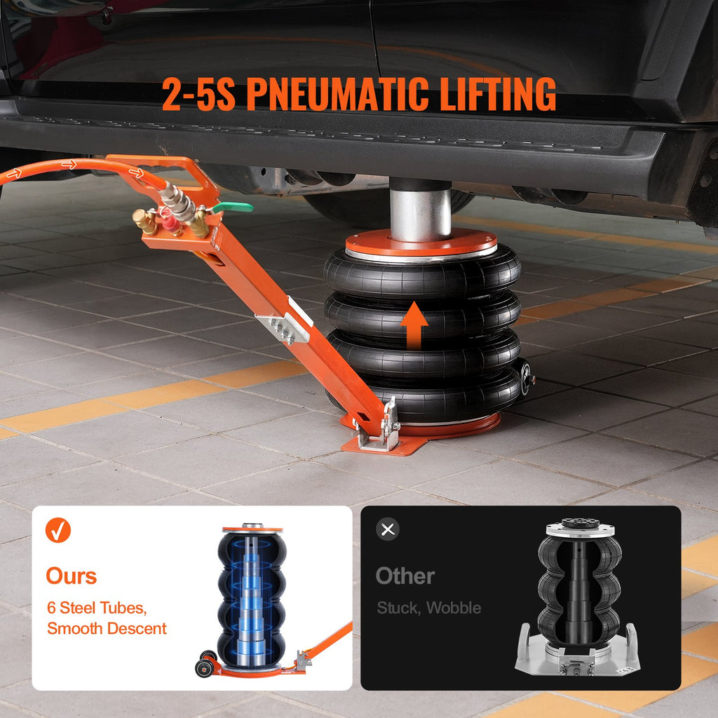 Pneumatinis domkratas VEVOR ZG-I+, 6 tonos