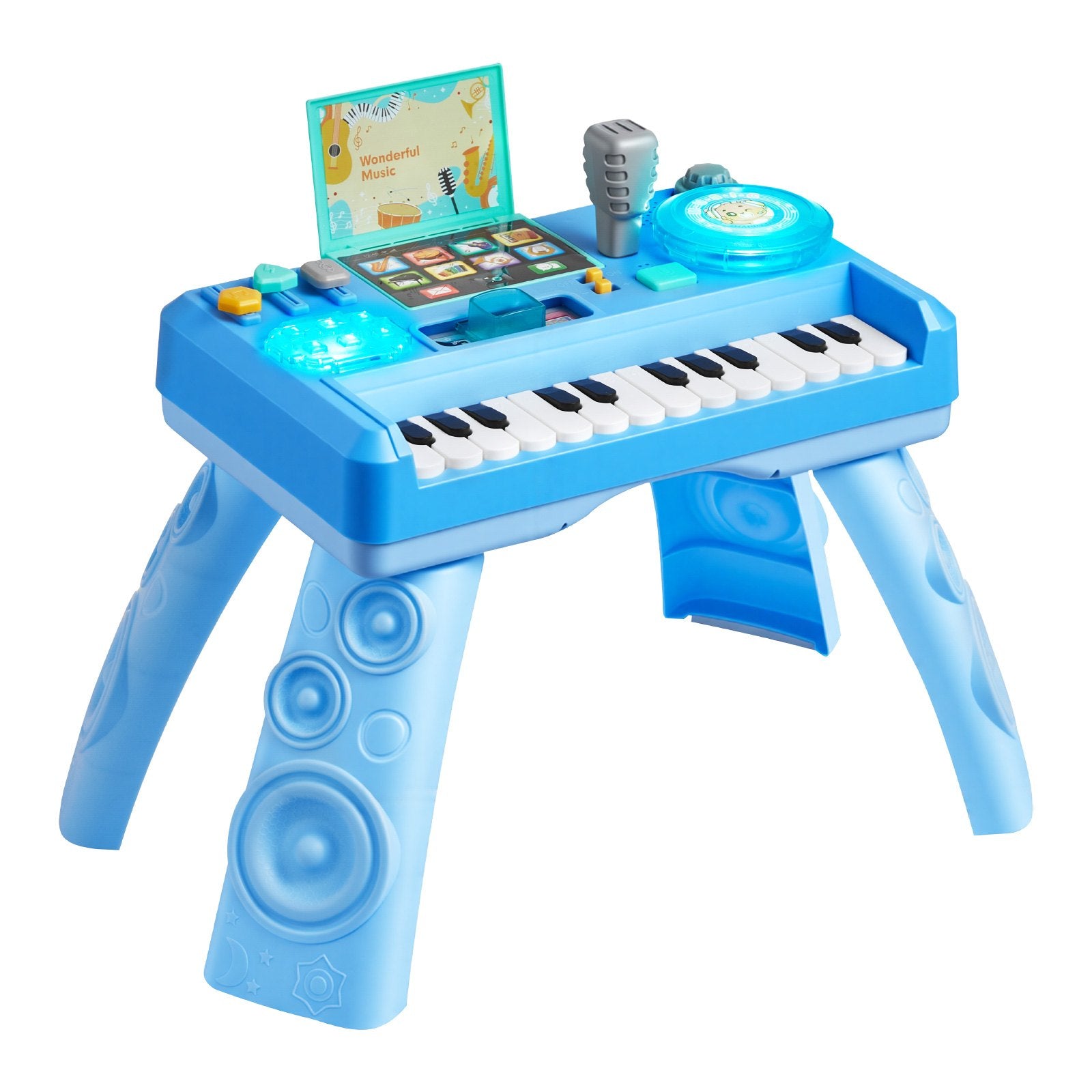 Muzikinis veiklos staliukas VEVOR 2038, 133 garsų efektai