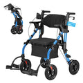 Vaikštynė-vežimėlis (2-in-1) VEVOR HFK-9269KD-1, iki 136 kg