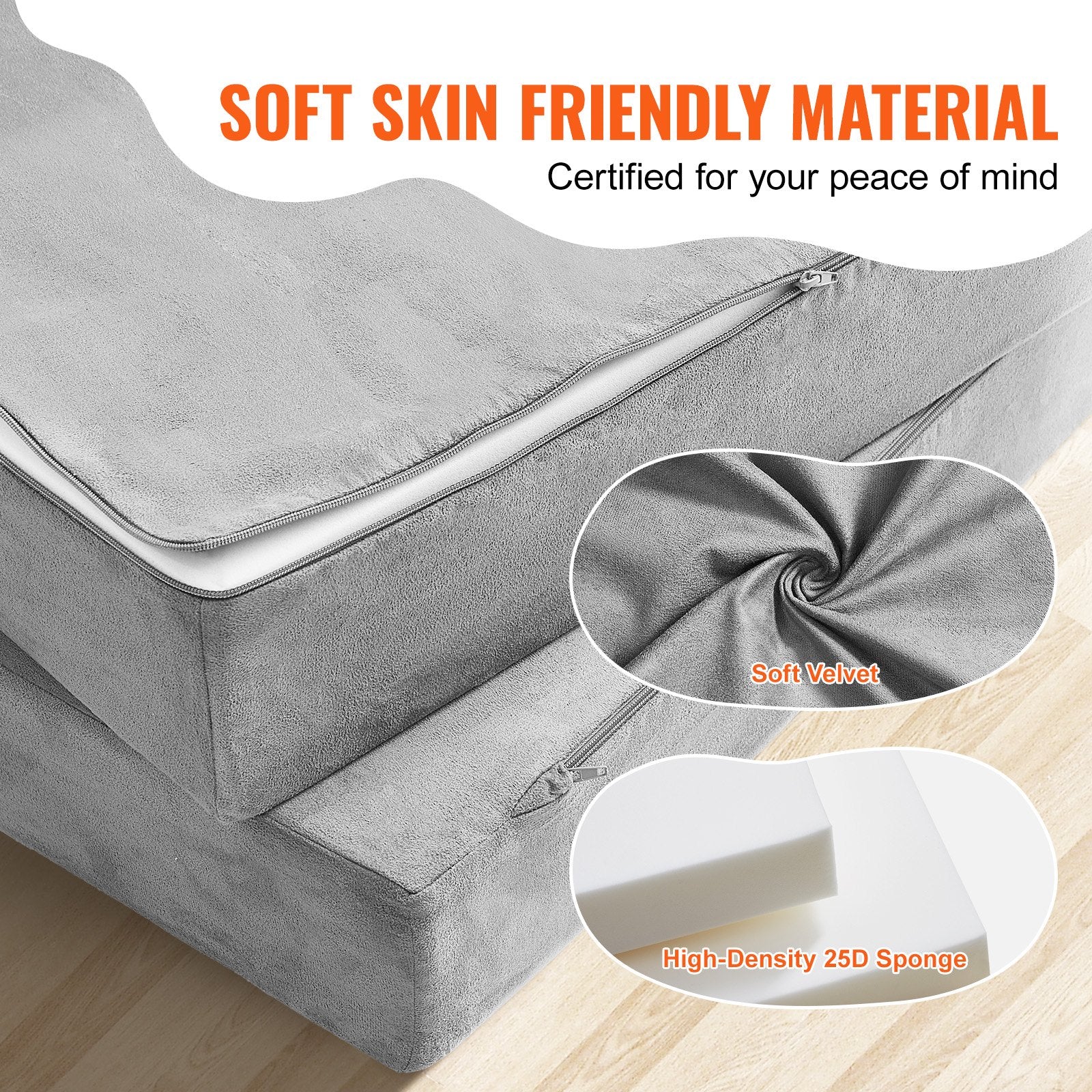 Modulinė vaikiška sofa VEVOR ETW001-11, 15 dalių