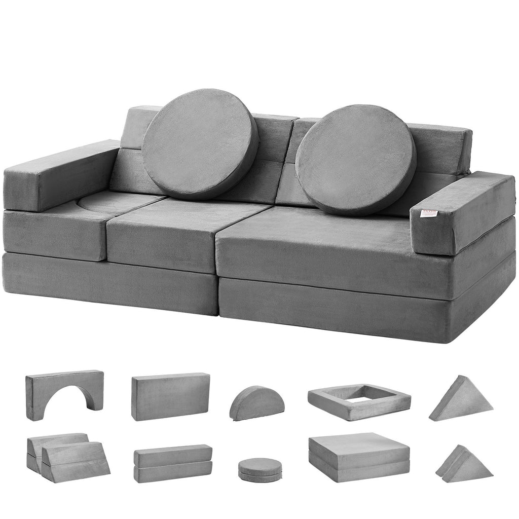 Modulinė vaikiška sofa VEVOR ETW001-11, 15 dalių