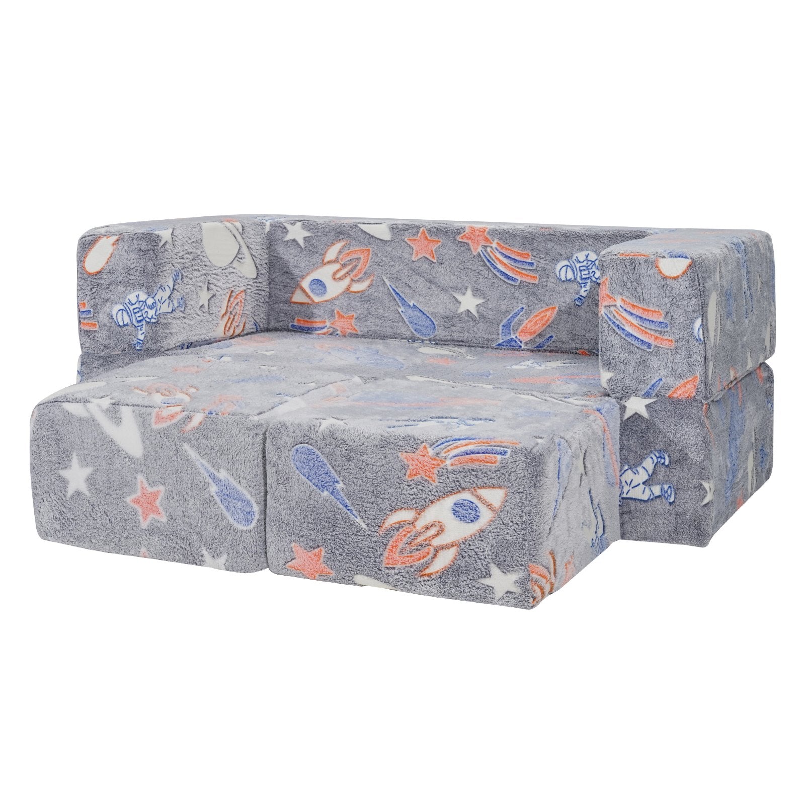 Vaikiška sofa-lova VEVOR ETDST004, 4 dalių