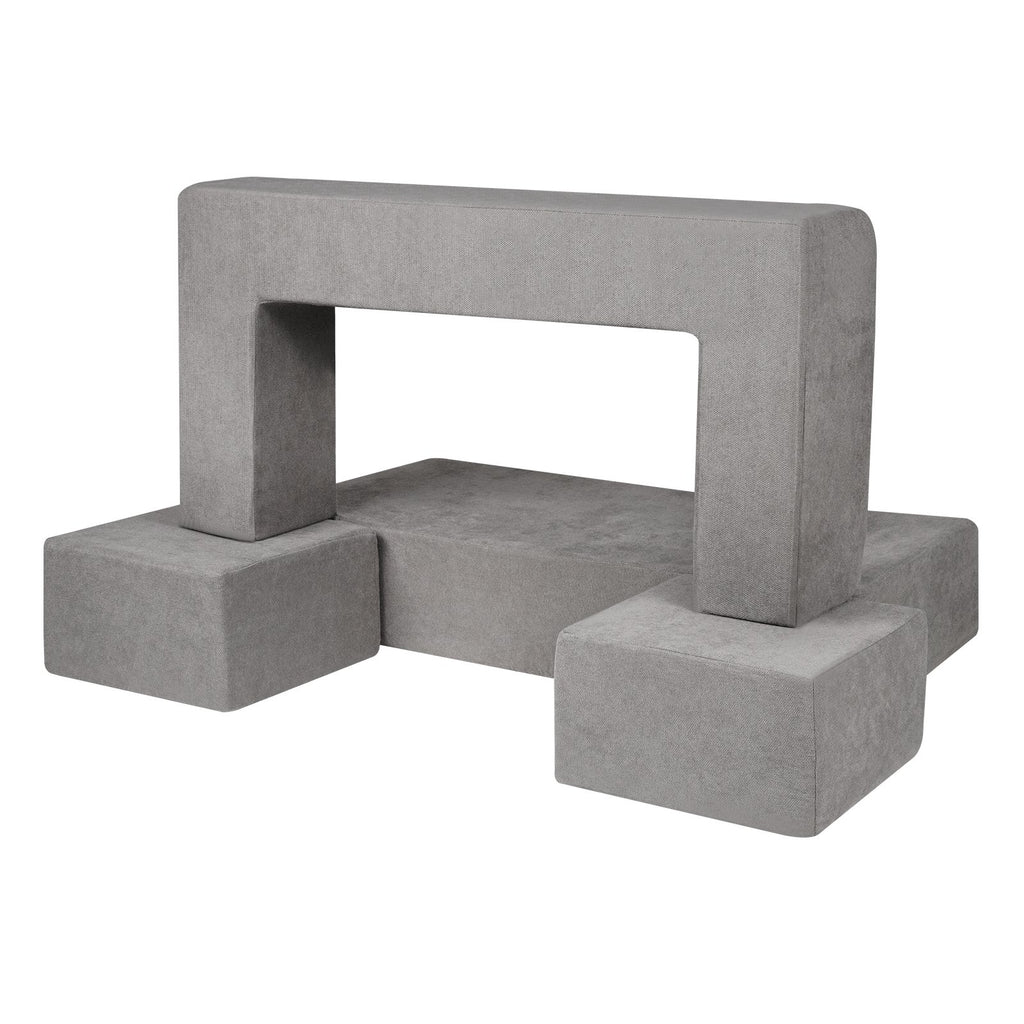 Modulinė vaikiška sofa VEVOR ETDST005, 4 dalių rinkinys