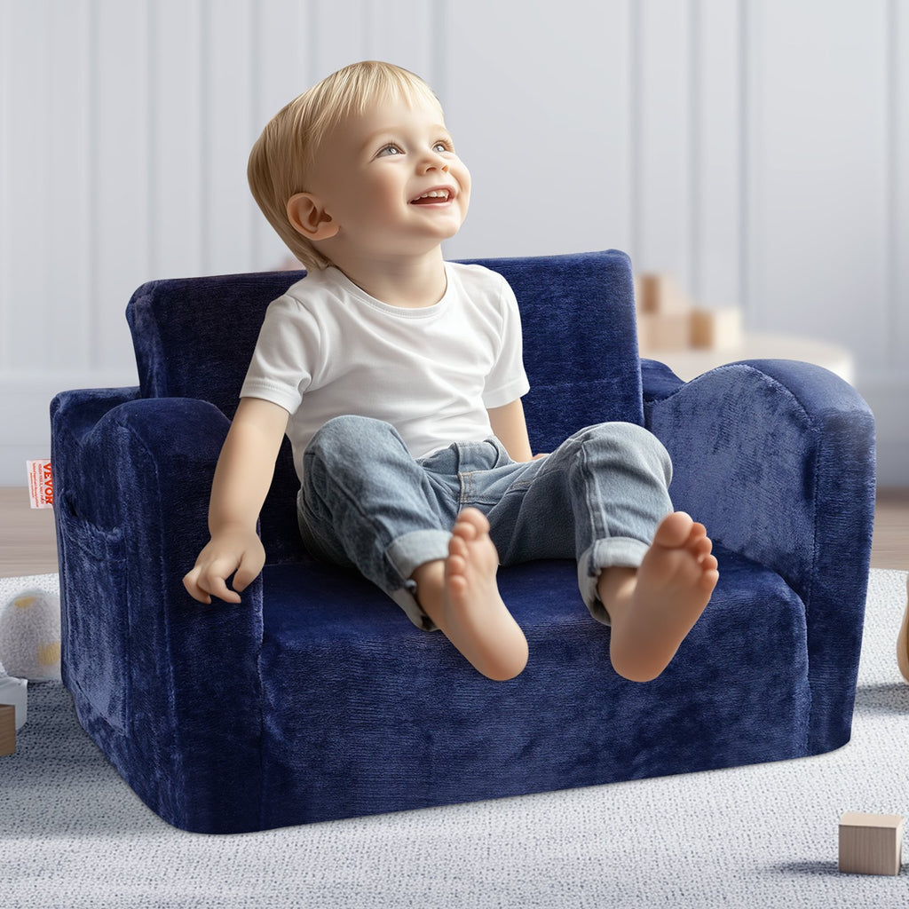 Vaikiška sofa-lova VEVOR FL-XY-2, 2-in-1 išskleidžiama