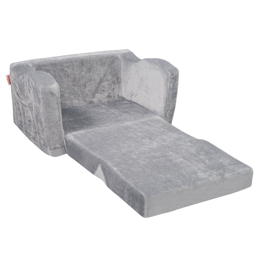 Vaikiška sofa-lova VEVOR FL-XY-3, 2-in-1 išskleidžiama konstrukcija