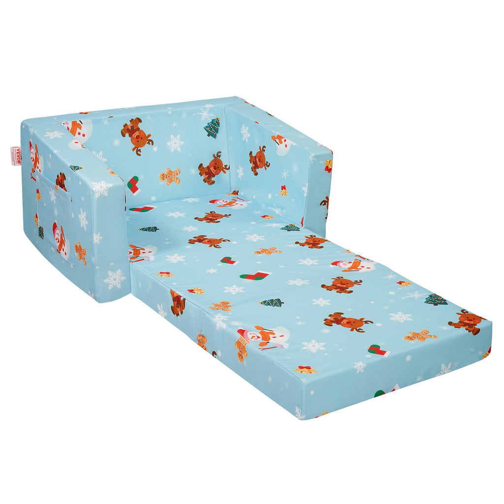Vaikiška sofa-lova VEVOR FL-XY-3, 2-in-1 transformuojama