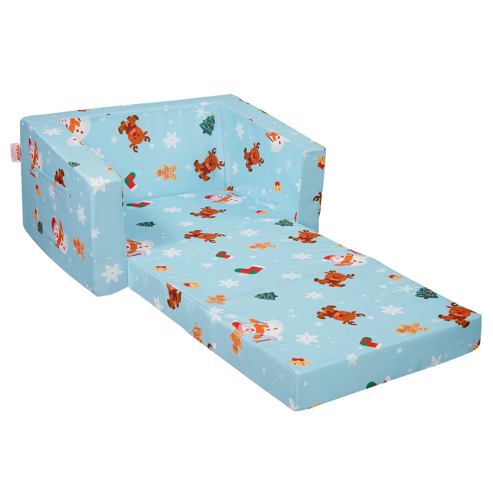 Vaikiška sofa-lova VEVOR FL-XY-3, 2-in-1 transformuojama