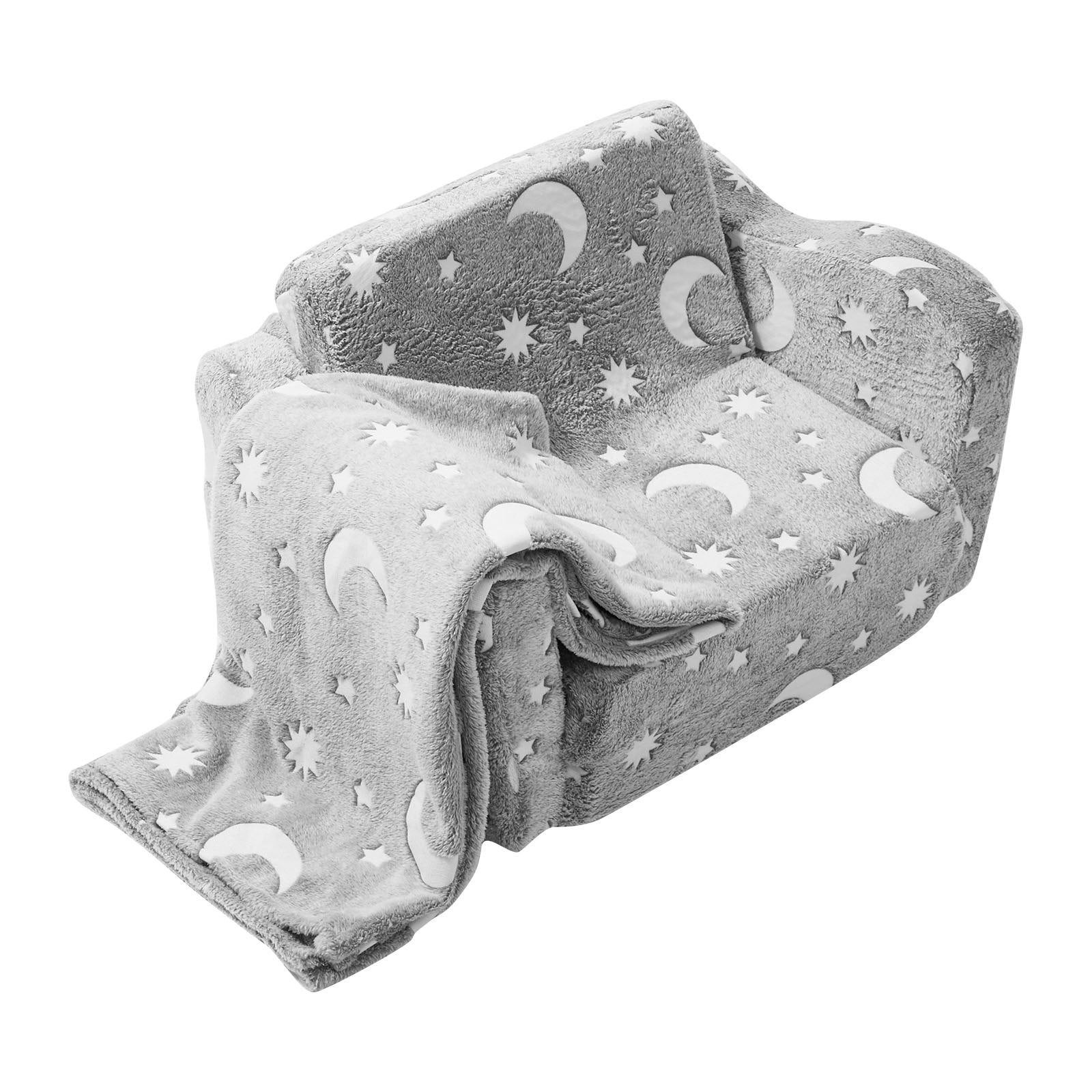 Sulankstoma vaikiška sofa VEVOR ETZDD-01, šviečianti tamsoje