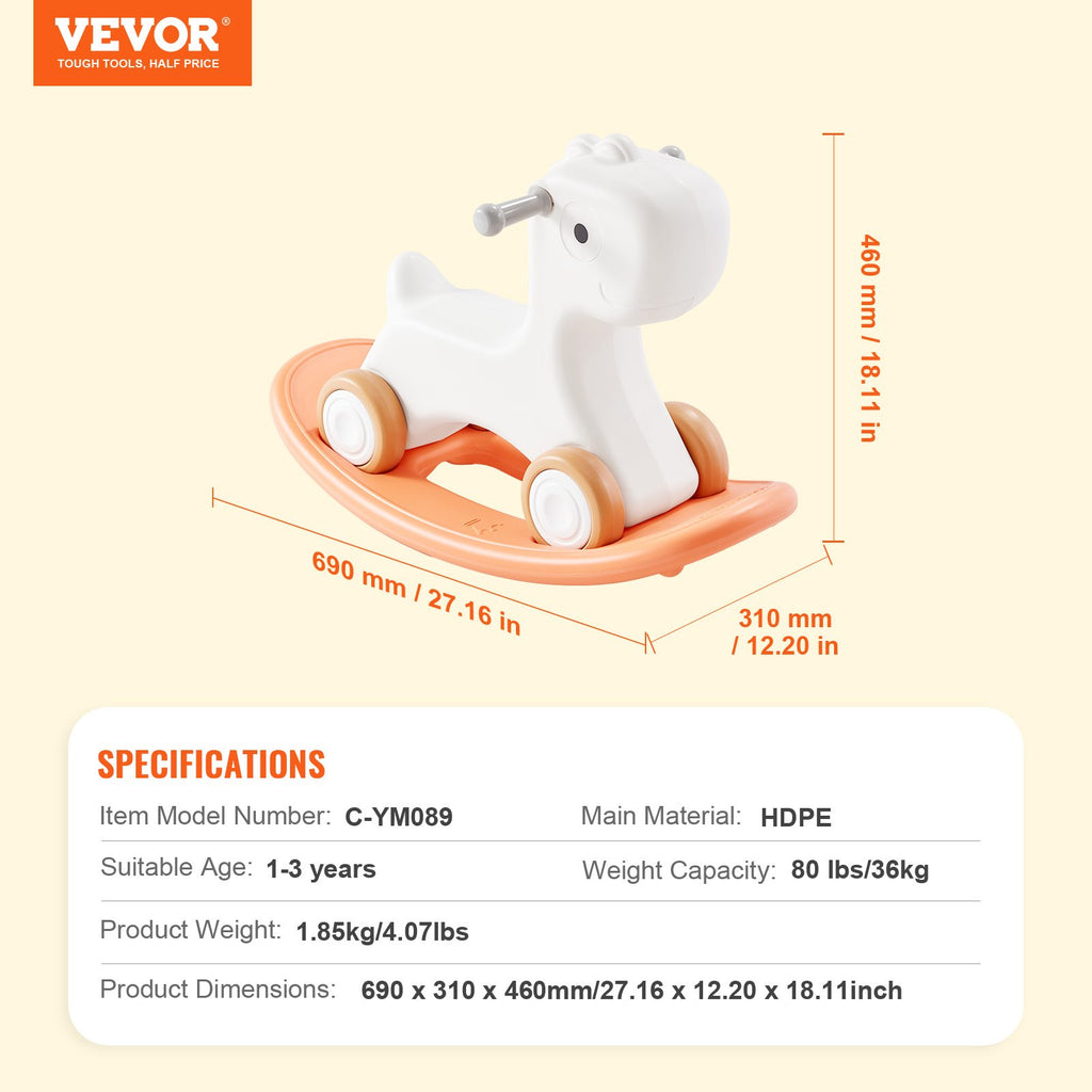 Supamas arkliukas VEVOR C-YM089, 3-in-1 funkcija