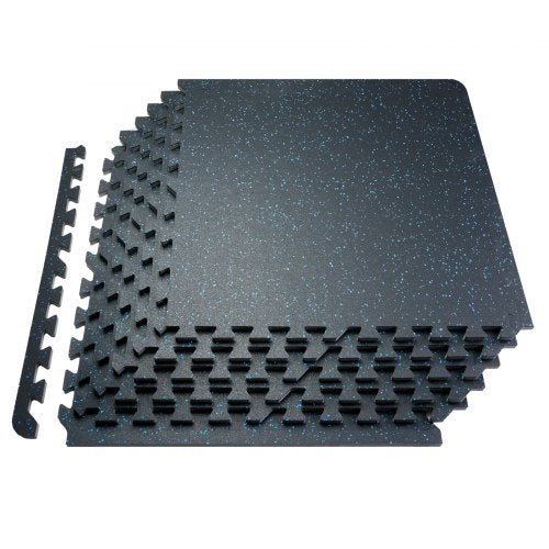Sporto salės grindų danga VEVOR HRD-XJD6614-12B, 14 mm storio, 4,46 m²